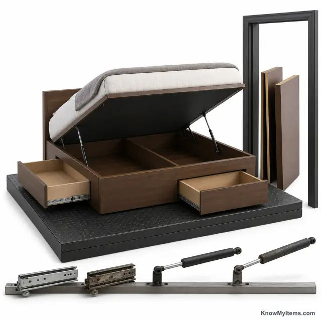 Storage Beds product photograph matching this style definition