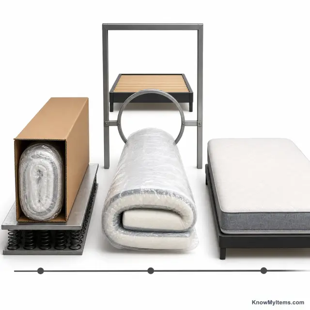 Mattress in a Box product photograph matching this style definition