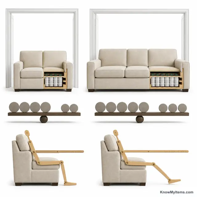 Loveseats product photograph matching this style definition