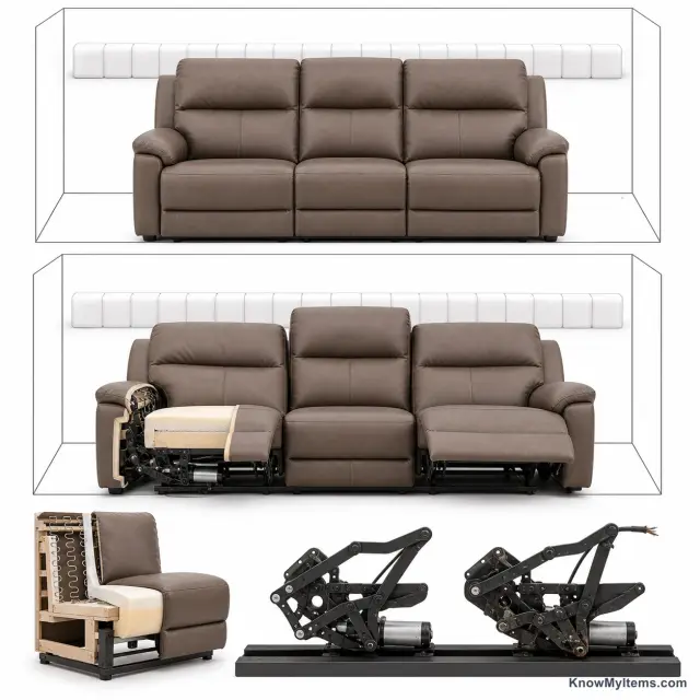 Reclining product photograph matching this style definition