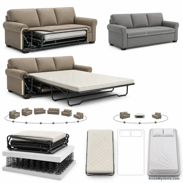 Sleeper Sofas product photograph matching this style definition