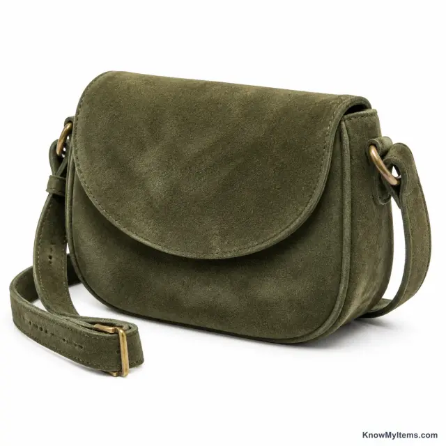Suede product photograph matching this feature definition