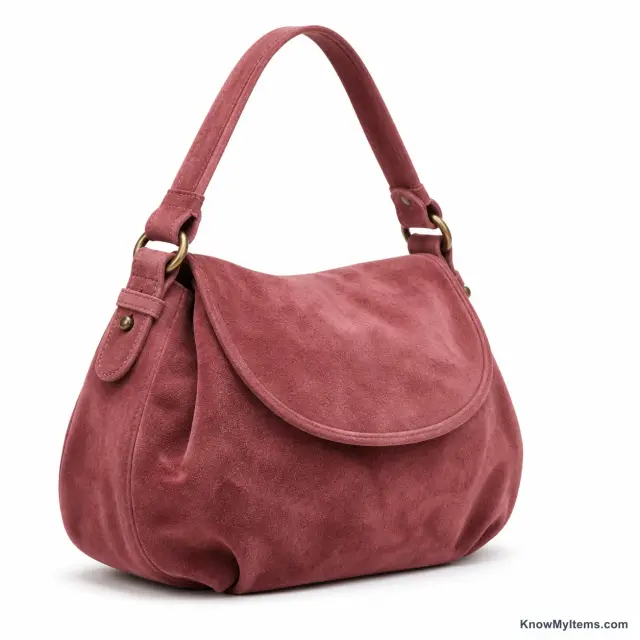 Suede product photograph matching this feature definition