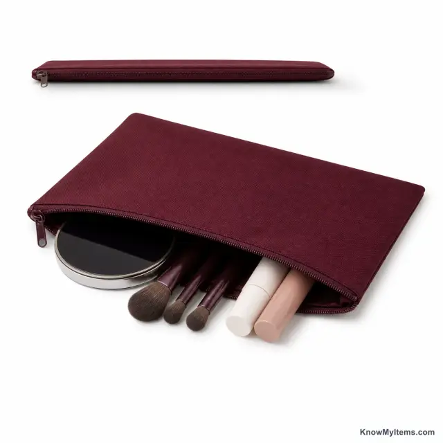 Flat Cosmetic Pouch product photograph matching this style definition