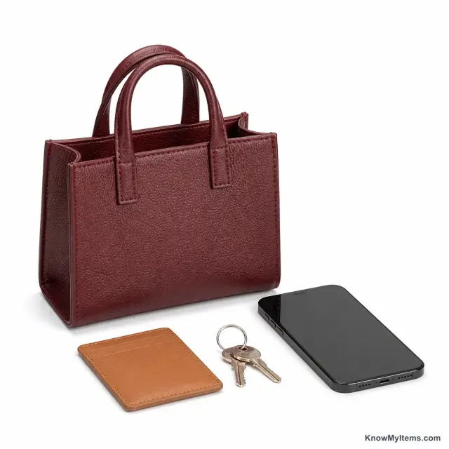 Mini Tote product photograph matching this style definition