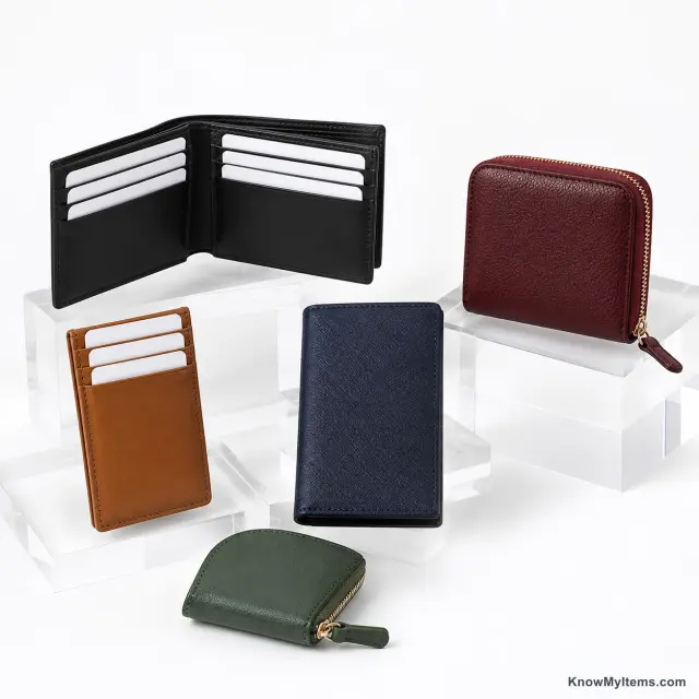 Wallets & Card Cases product photograph matching this buying guide