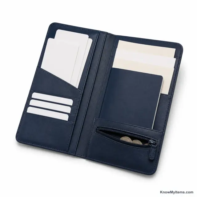 Travel Wallet product photograph matching this style definition