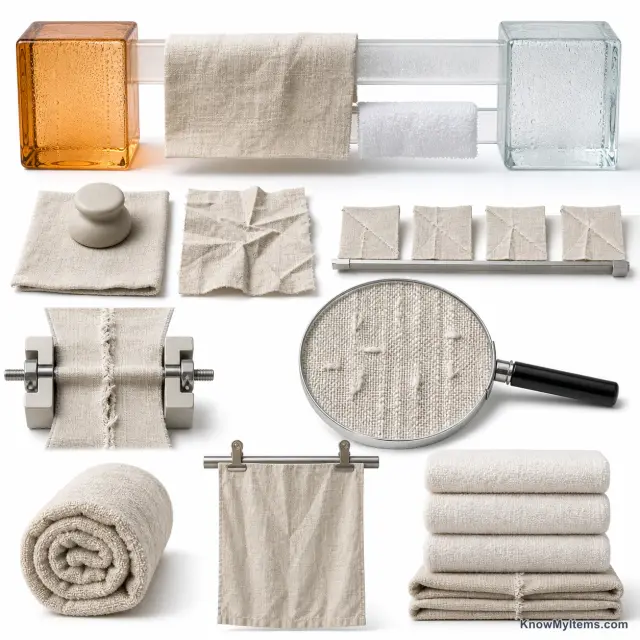 Linen product photograph matching this feature definition
