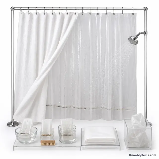 Shower Curtains product photograph matching this style definition