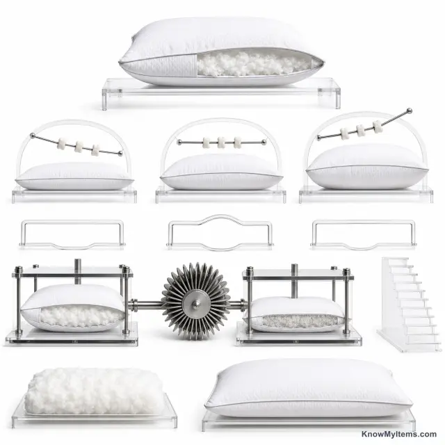 Pillows product photograph matching this style definition