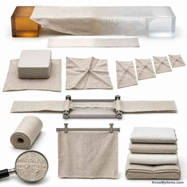 Linen product photograph matching this feature definition