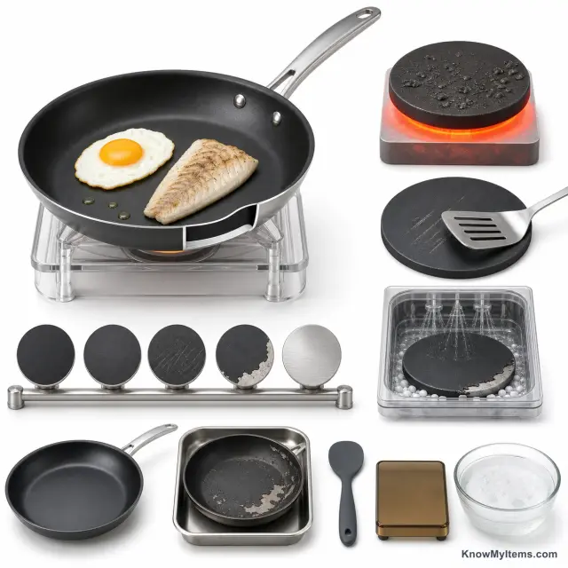 Nonstick product photograph matching this feature definition