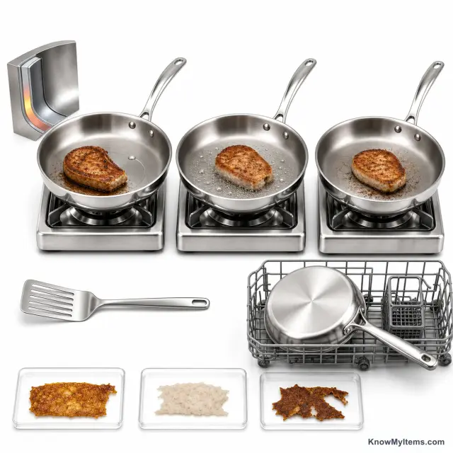 Stainless Steel product photograph matching this feature definition