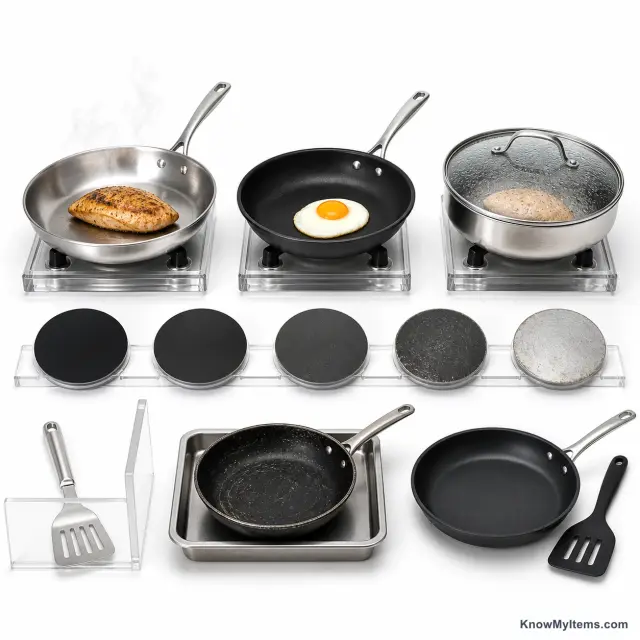 Frying Pans & Skillets product photograph matching this style definition