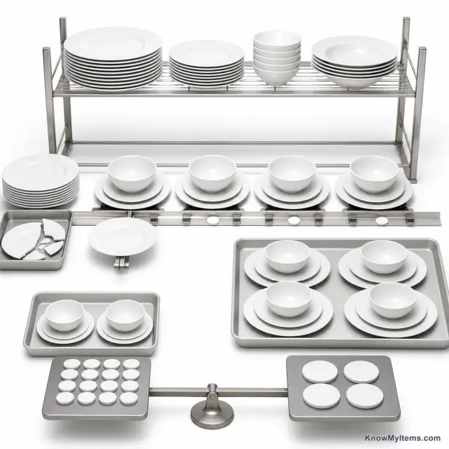 Plates & Bowls product photograph matching this style definition