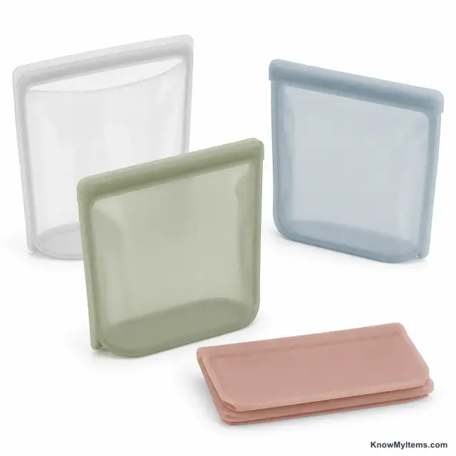 Reusable Silicone Bags product photograph matching this style definition