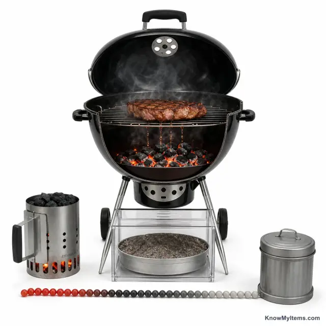 Charcoal Grills product photograph matching this style definition