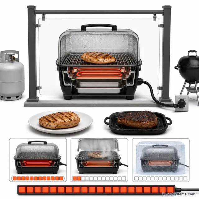 Electric Grills & Smokers product photograph matching this style definition