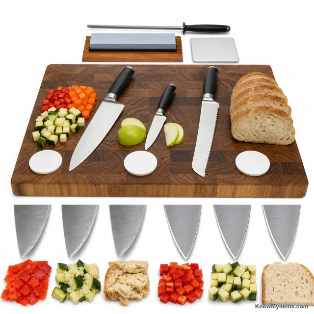 Kitchen Knives & Cutlery product photograph matching this buying guide