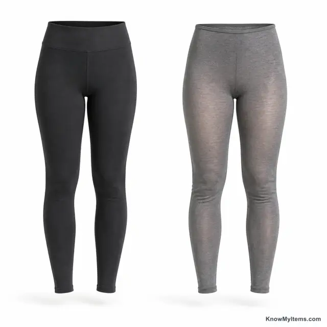 Leggings product photograph matching this style definition