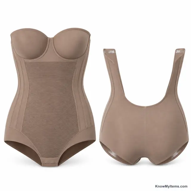 Backless & Strapless product photograph matching this style definition