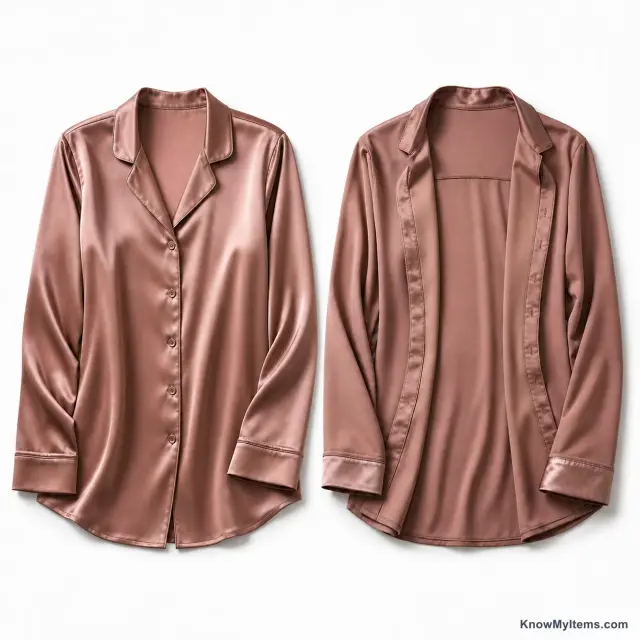 Silk product photograph matching this feature definition