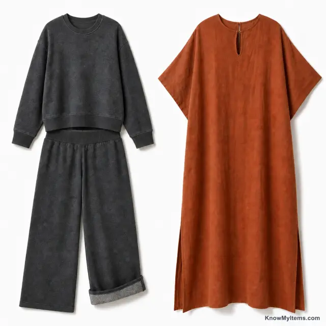 Loungewear & Caftans product photograph matching this style definition
