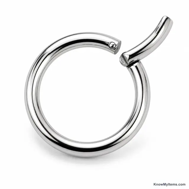 Hinged Clicker Ring product photograph matching this style definition