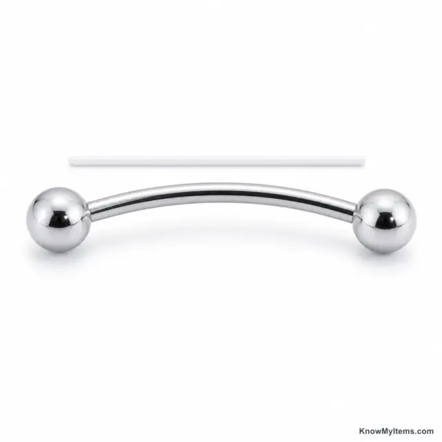 Curved Barbell product photograph matching this style definition