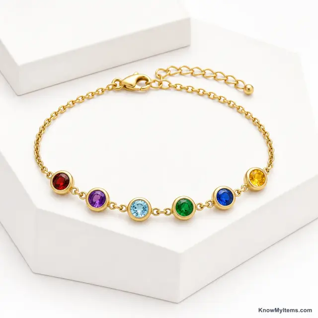 Birthstone product photograph matching this feature definition