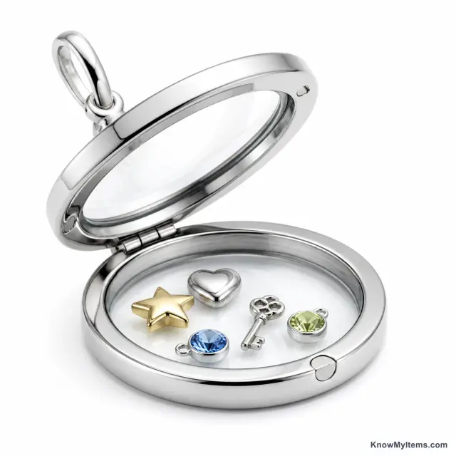 Floating Locket product photograph matching this style definition