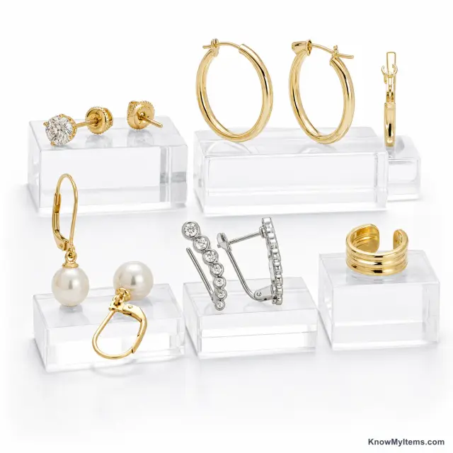 Earrings product photograph matching this buying guide