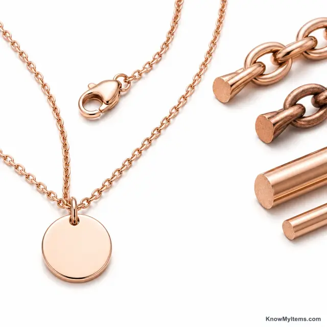 Rose Gold product photograph matching this feature definition
