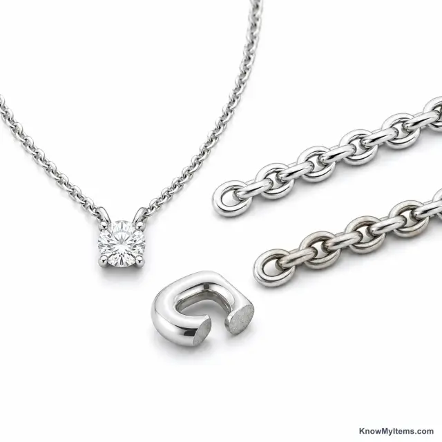 White Gold product photograph matching this feature definition