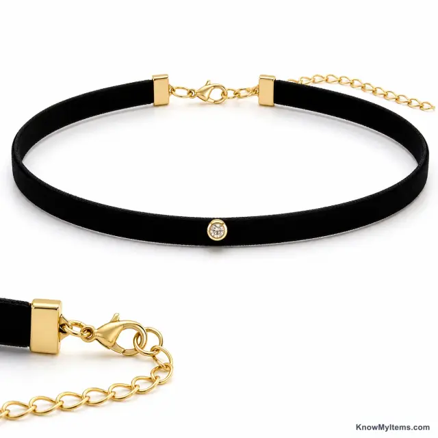 Choker product photograph matching this feature definition