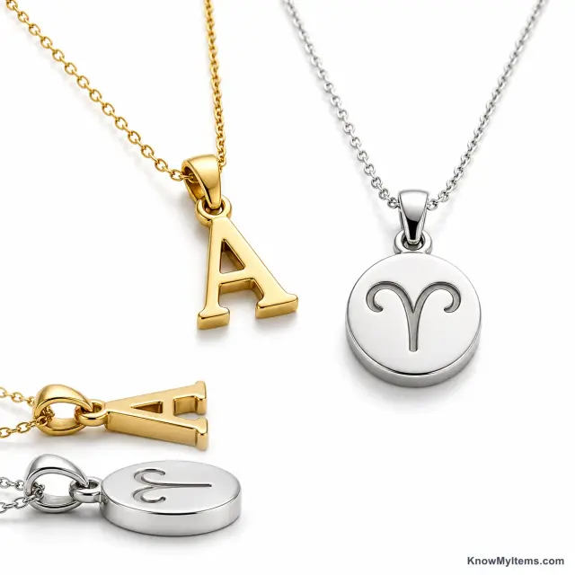 Initial & Zodiac product photograph matching this style definition