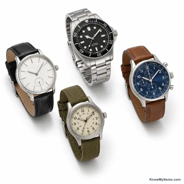 Watches product photograph matching this buying guide