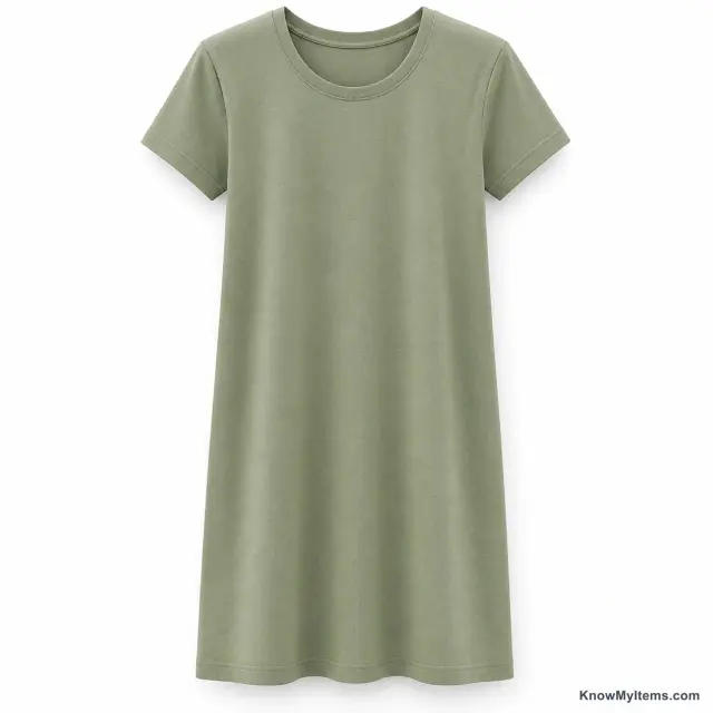T-Shirt Dress product photograph matching this style definition