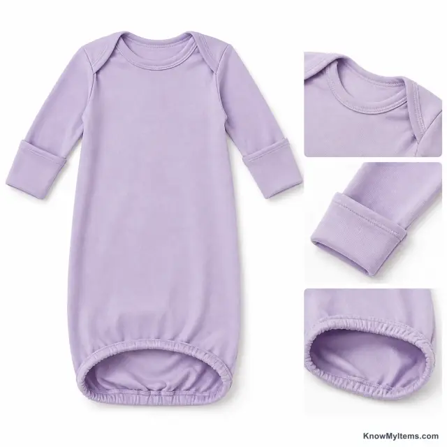 Baby Gown product photograph matching this style definition