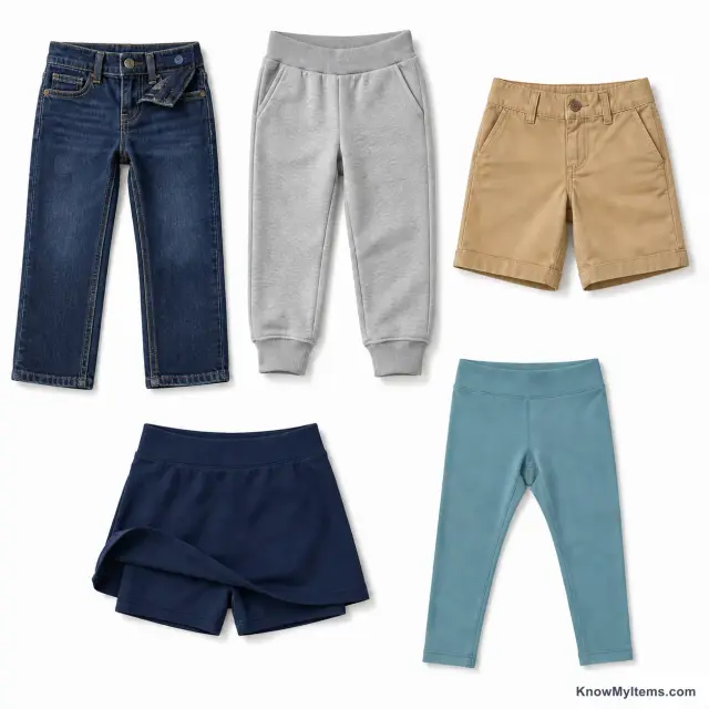 Kid's Bottoms product photograph matching this buying guide