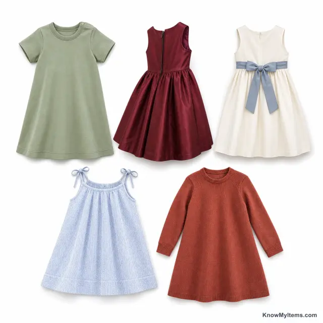 Kid's Dresses product photograph matching this buying guide