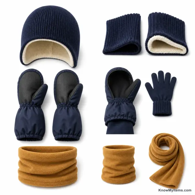 Hats, Gloves & Scarves product photograph matching this style definition