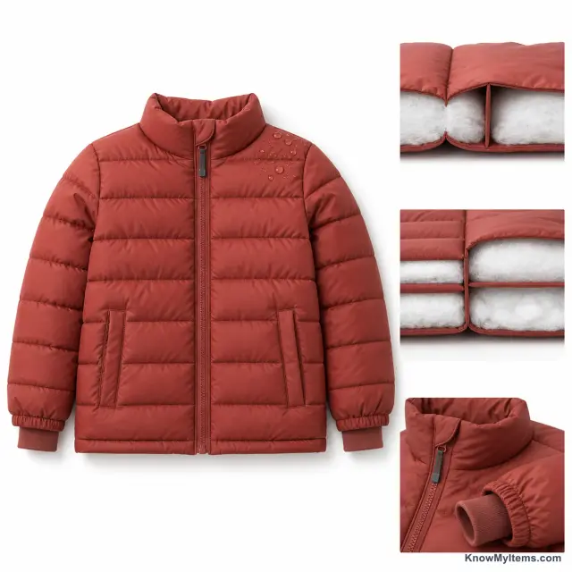 Puffer Jackets product photograph matching this style definition