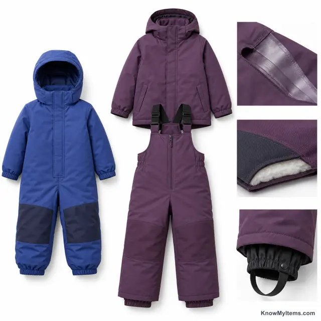 Snowsuits & Snow Pants product photograph matching this style definition