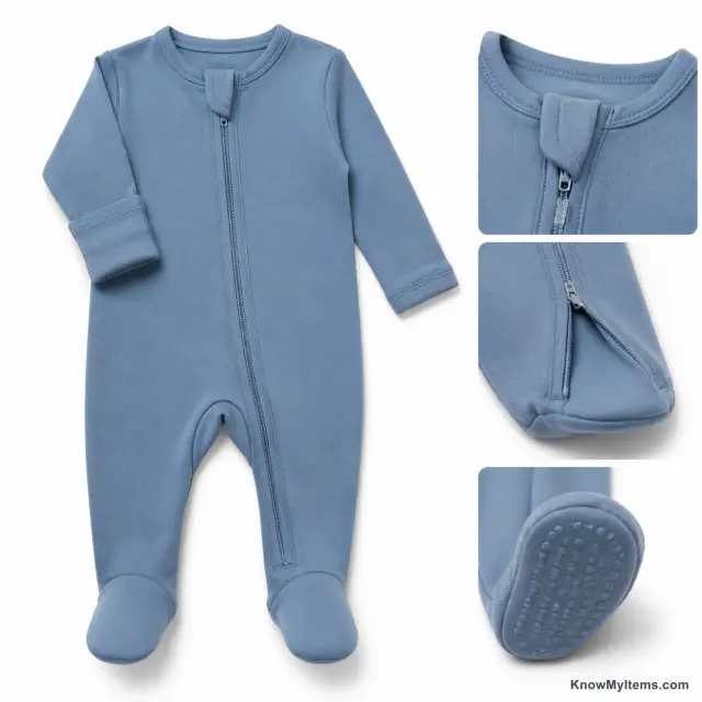 Footed Sleeper product photograph matching this style definition