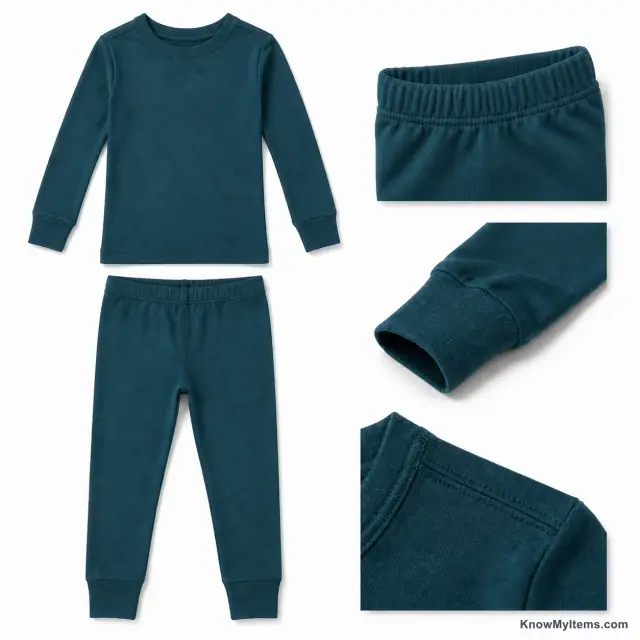 Two-Piece Pajamas product photograph matching this style definition