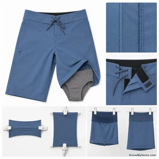 Board Shorts product photograph matching this style definition
