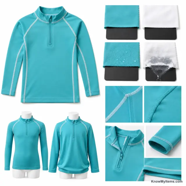 Rash Guard product photograph matching this style definition