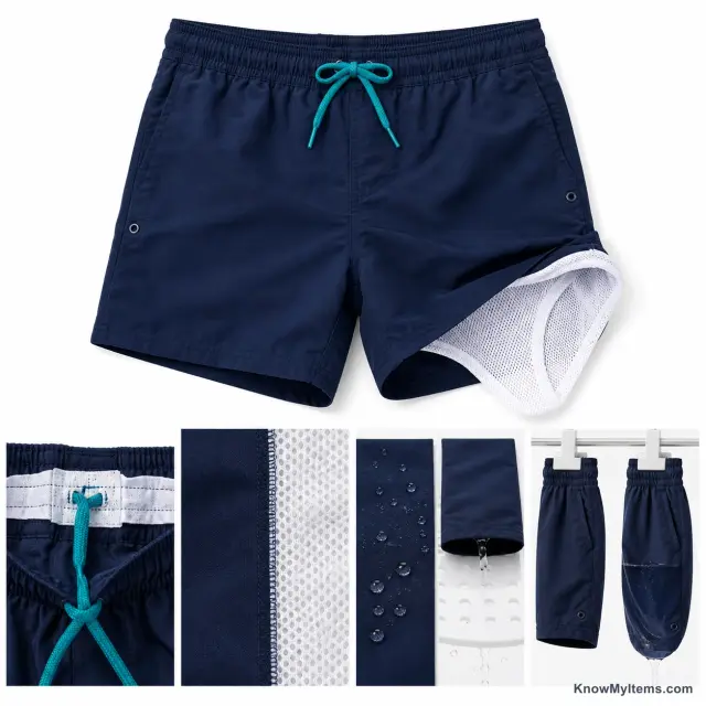 Swim Trunks product photograph matching this style definition