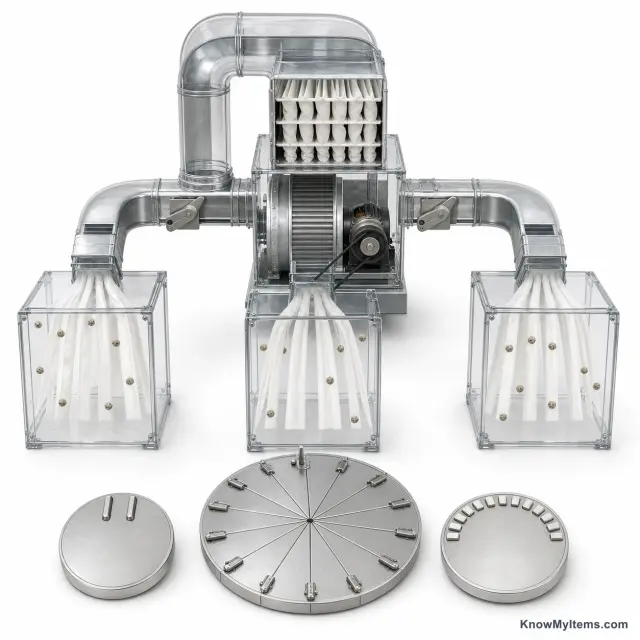 Whole-House Air Cleaner product photograph matching this style definition